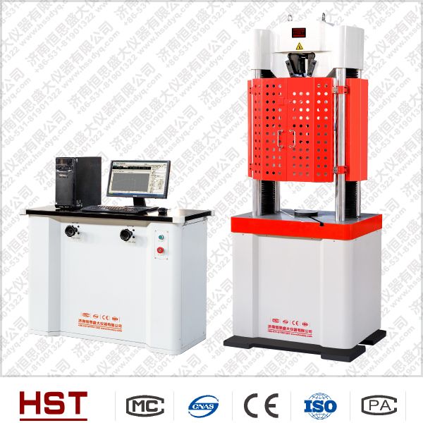 600KN/60噸微機(jī)控制電子拉力試驗(yàn)機(jī)(液壓加緊)